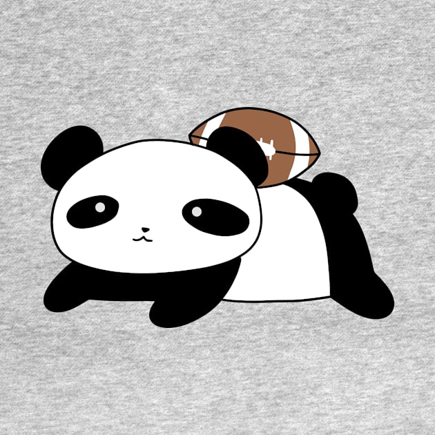 Football Panda by saradaboru